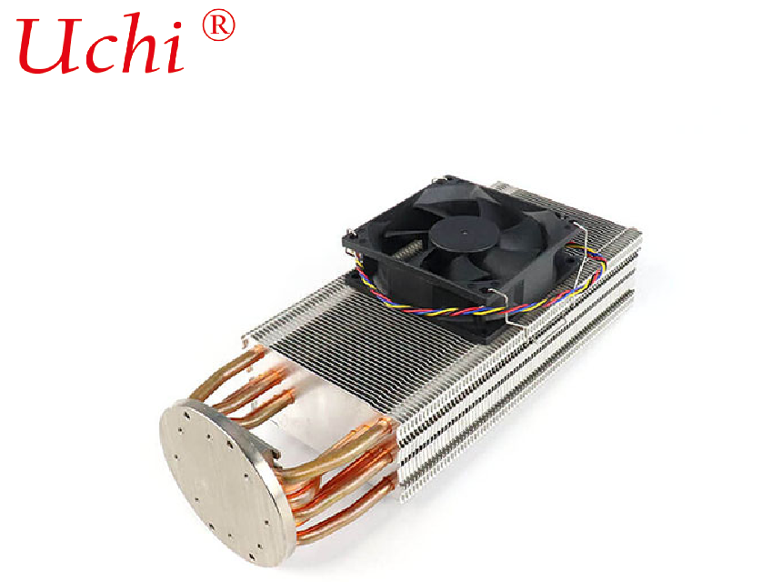 LED Heat Sink Water Cooled Cold Plate Cooling Module Active Forced Air Solution