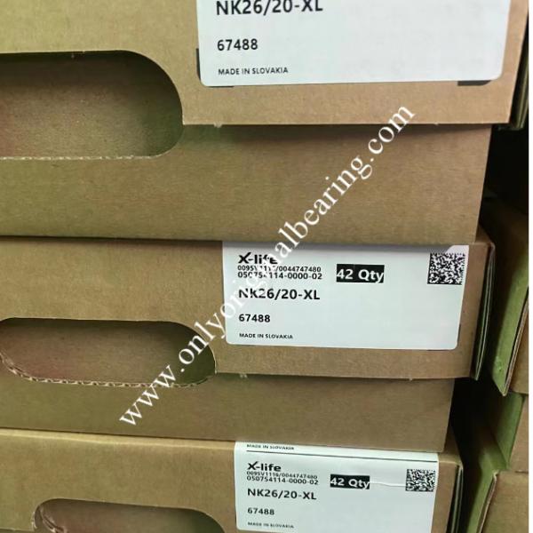100%  Original   INA   Needle Roller Bearing   NK26/20-XL