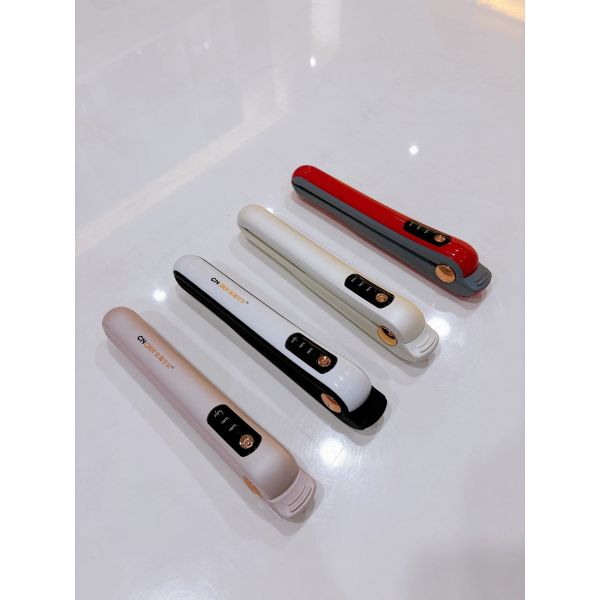 Compact Hair Curling Wand with 160-200°C Temperature Range and 1 Year Warranty Dual-Purpose Hair Straightener