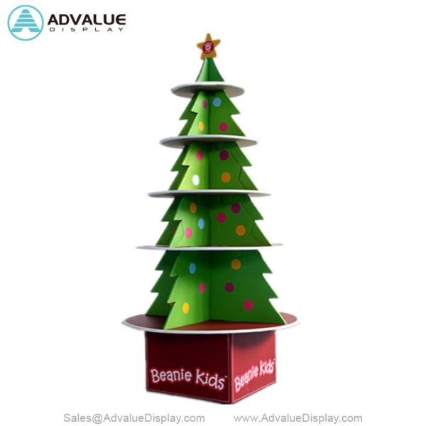 Retail Free Standing Cardboard Displays Lightweight Cardboard Floor Display Stands