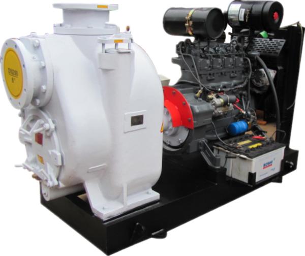 6 8 10 12 Inch Mobile Diesel Engine Water Pump Self-Priming Trailer Sewage Pump