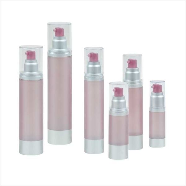 бутылка 15ml 30ml 50ml 60ml 80ml 100ml 120ml пластиковая безвоздушная с алюминиевым воротником и низкопробным косметическим bottlesse лосьона