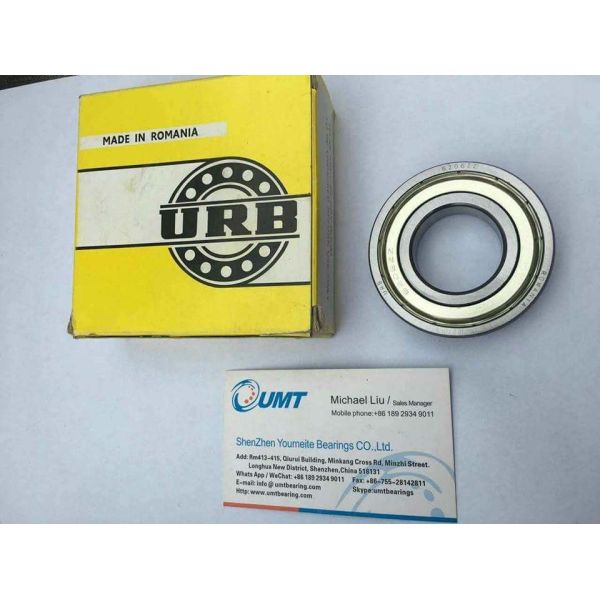 Stainless Steel URB Bearings For Agricultural Machine , 6005ZZ Single Row Ball Bearing