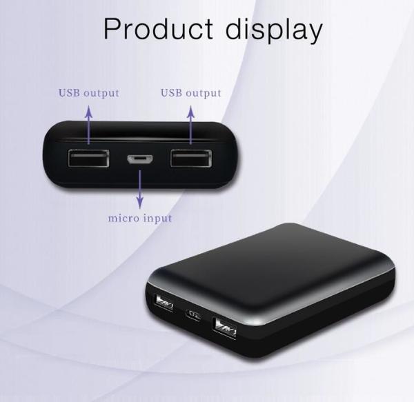 Small size power bank 10000mah with ABS+Metal houasing for iPhones
