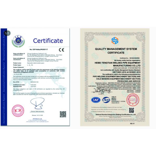 Точная трубная мельница HG76 для 76 мм круглых квадратных труб