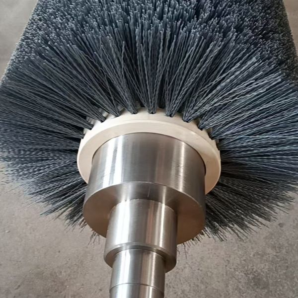 Customized 240 Grit Abrasive Wire Roller Brush For Polishing
