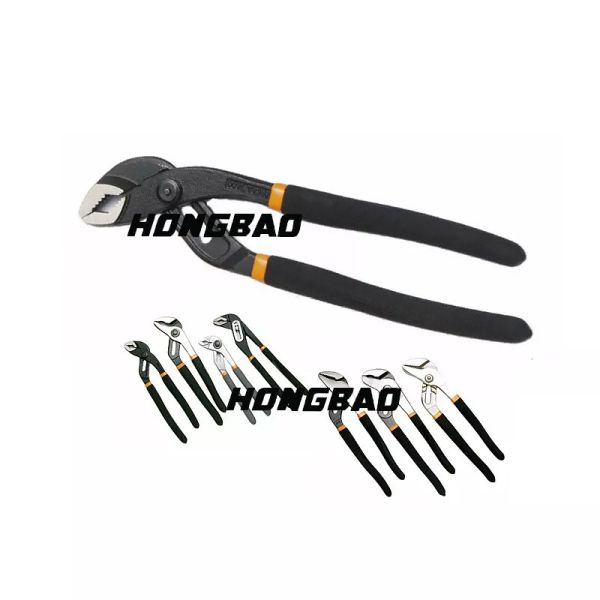 8 10" 12 Inch Water Pump Plier Groove Joint Adjustable Chrome Vanadium A10