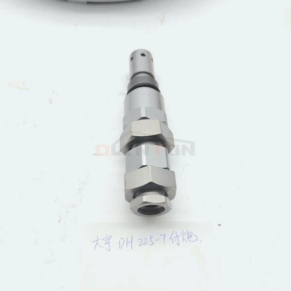 Valve de soulagement pour les pièces hydrauliques des excavatrices pour les travaux de construction Daewoo DH225-7