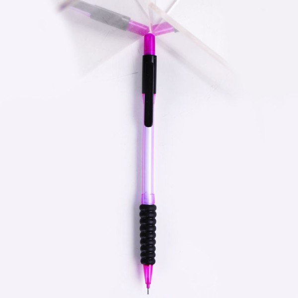 High quality wholesale multi-colored 6pcs mechanical pencil with eraser