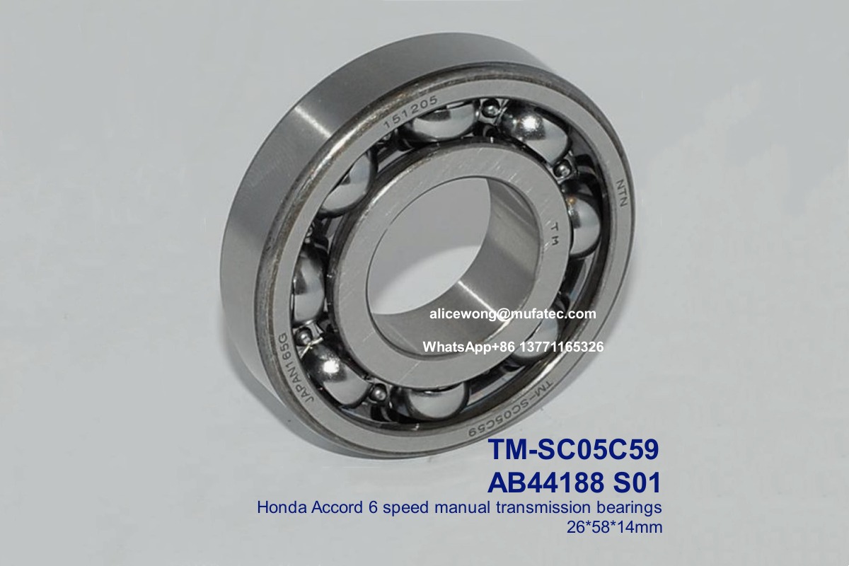 TM-SC05C59 AB44188 S01 Honda Accord 6-скоростная ручная коробка передач Подшипник 26x58x14 мм