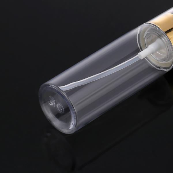 Diâmetro plástico transparente do cilindro 40mm da garrafa do pulverizador do álcool