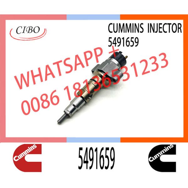 Injetor de combustível a diesel 4359204 5491659 4327072 4307414 Para escavadeira QSL9.3