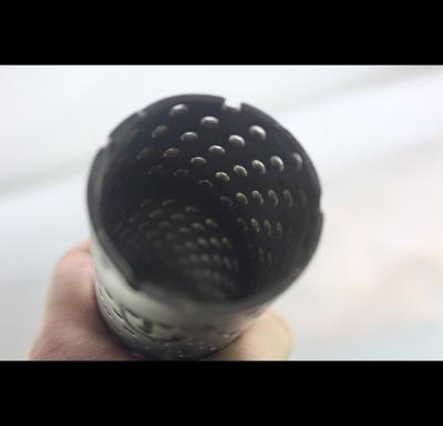 Stainless Steel Perforated Muffler Tubing Air Conditioning Equipment OEM Accepted