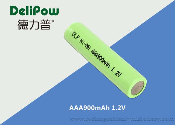OEM Available 900mAh AAA NIMH Rechargeable Battery With 3 Years Cycle Life