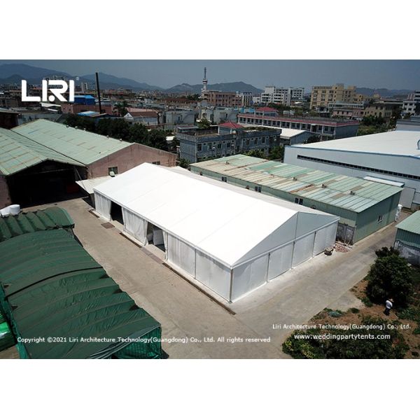 Water Proof 16.4'' Span Industrial Storage Tents With PVC Walls