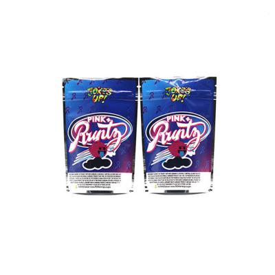 3.5g Saco de Erva Três lados selado Aluminizado Zipper Stand Up pouch Para embalar erva 5g