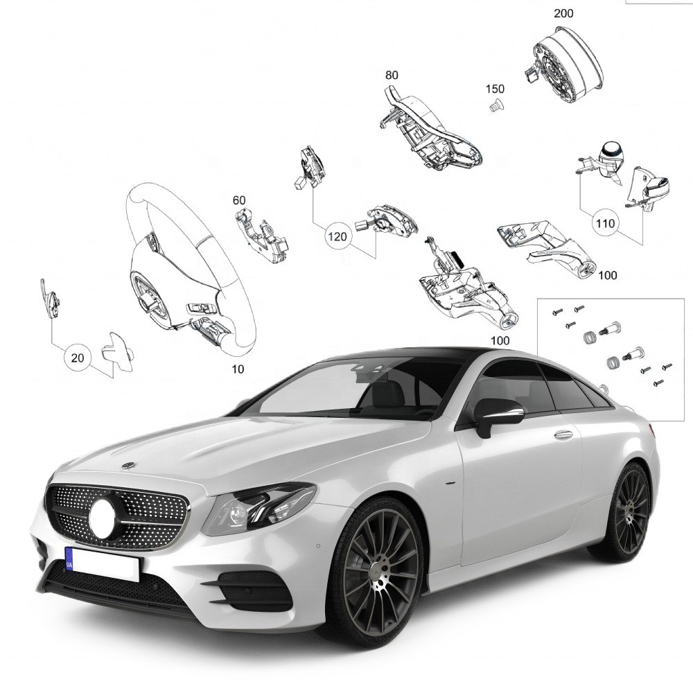 OE NO. A0008602800 Automobile Accessories for-benz C W205/W274 2017 full range aftermarket