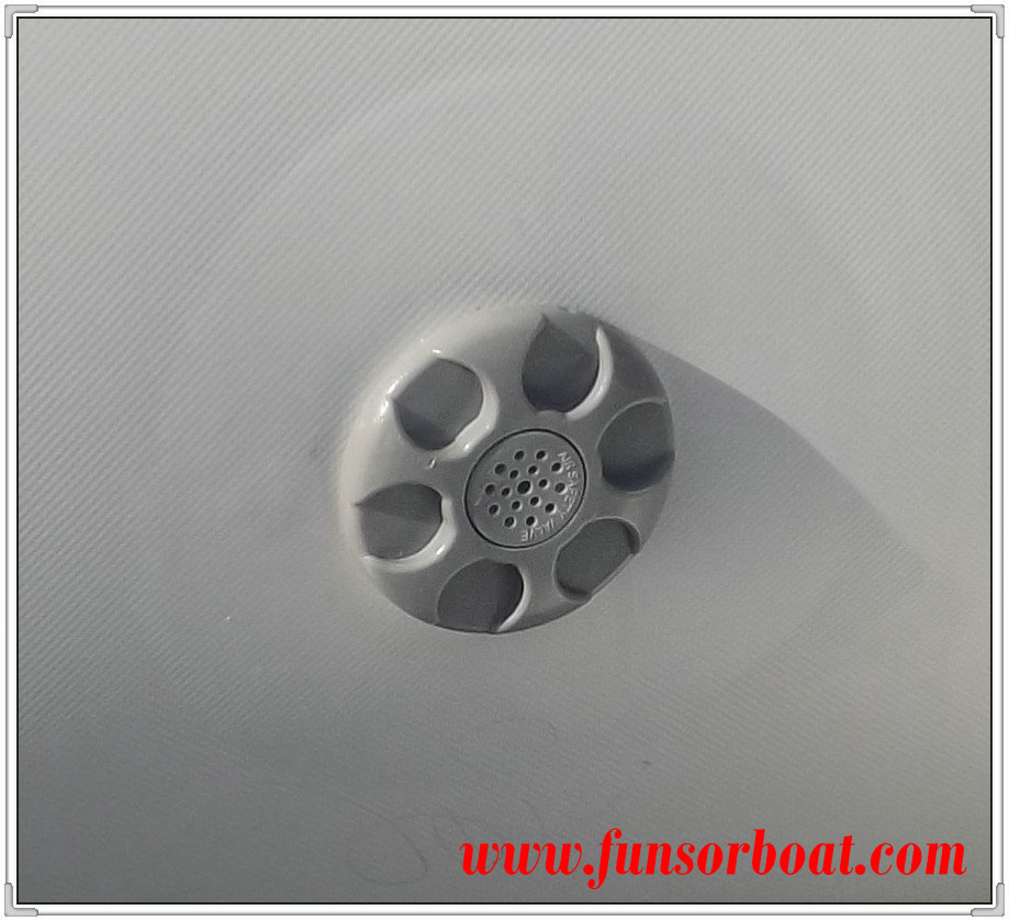 Fish Hunter 6 Man Foldable Inflatable Boat With Seat Bag / Boat Cover