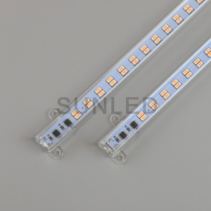 AC 220V Pink Rigid LED Strip Lights , Aluminum Led Light Bar SMD5630