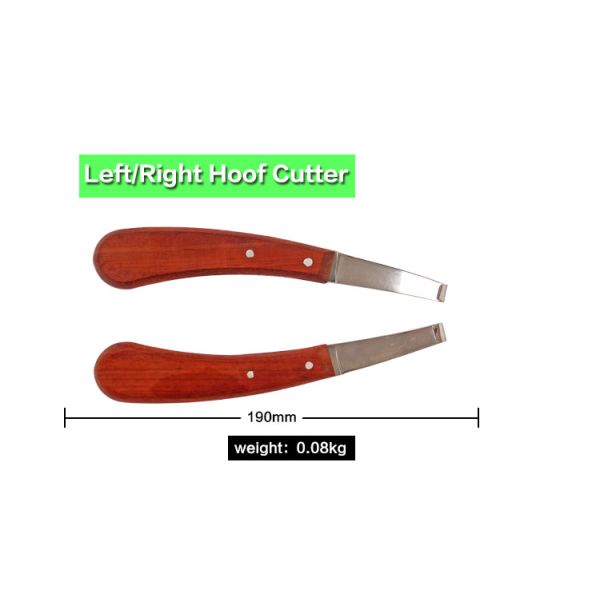 Левая и правая двойная бортовая сталь углерода ножа резца утески копыта молочной коровы