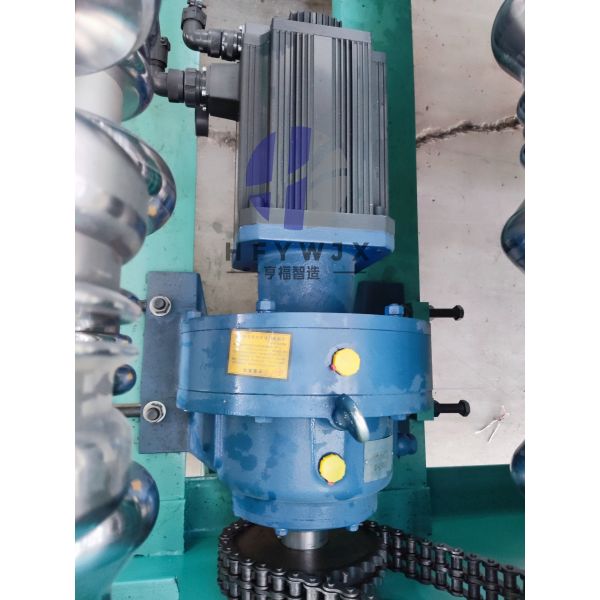 980 Glazed Tile Roll Forming Machine with 16 Row Molding and Hydraulic Pressure Transmission PLC Control