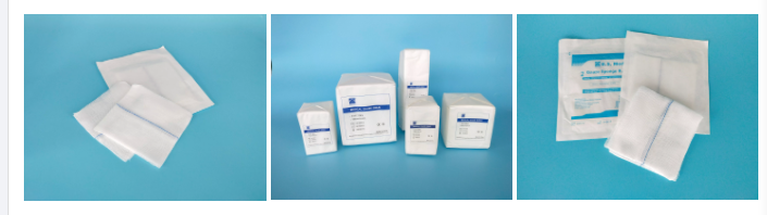 100% Cotton Surgical Medical Gauze Swabs 40s 32s 21s