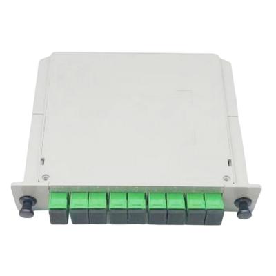 1x4 1x8 1x16 1x32 SC APC UPC Plug-in Fiber Optic Splitter PLC Splitter with Connector