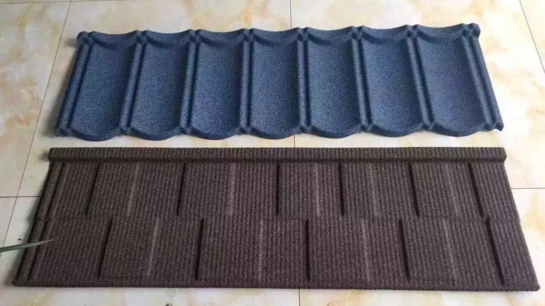 Stone Coated Metal Roof Tile Making PPGI Rollformer Machine