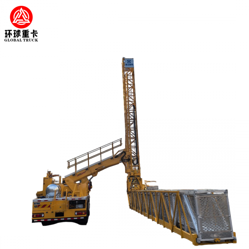 High Performance Bridge Inspection Truck with 12m-20m Working Height Euro 4/2/5/6 Emission Standard and Hydraulic Outriggers