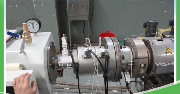 Water Sewage Plastic Pipe Extrusion Machine High Speed 16 - 63mm Pipe Diameter