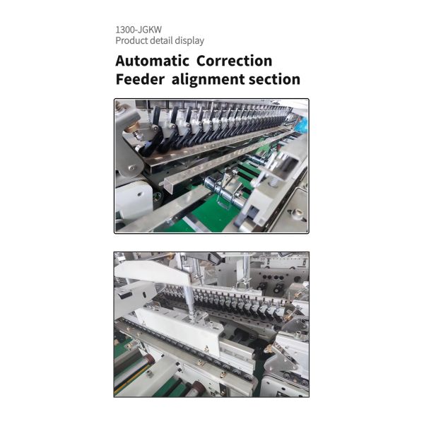 Paper Processing Machinery Dual- Lock Bottom Folding Gluing Machine for Corrugated Boxes