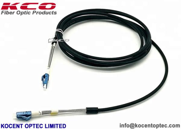 Anti Rodent Fiber Optic Patch Cord Spiral Armored  FTTA Military Field Operation Cable