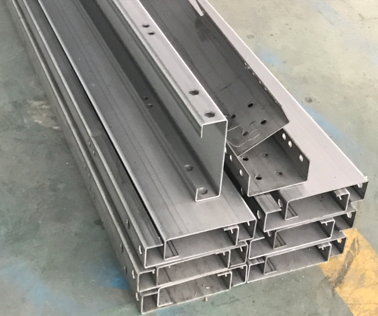 C Steel Purlin Roll Forming Machine, structural galvanized c channel steel c purlin