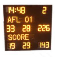 O placar da liga de alumínio AFL, placar conduzido do futebol com IP65 Waterproof o armário