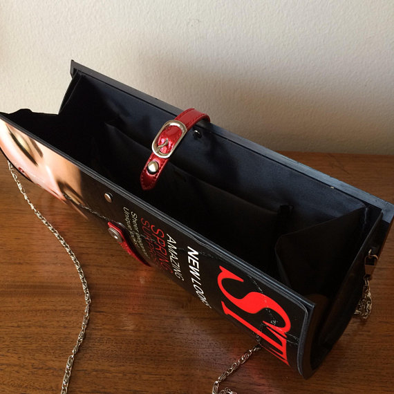 Magazine Purse 80’s Stylish Accessories Magazine Beauty Model Clutch or Over the Shoulder