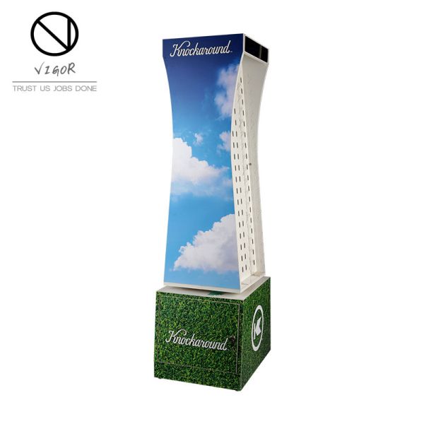 Custom Logo Cell Phone Accessories Case Display Rack for Mobile Shop and Retail Shops