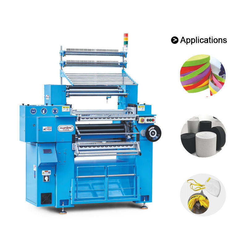 High‑Speed Intelligent Flat Crochet Machine Equipped with Electronic Weft Density Setting for Various Textile Straps