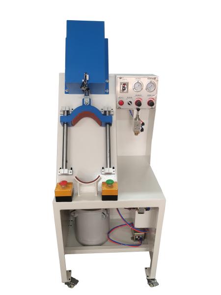 Hot Sale New Condition Steel Toe Gluing and Fixing Moulding Machine for Safety Shoes for Shoemaking