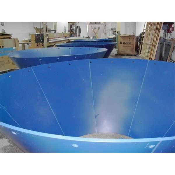 Self Lubricating Property Blue UHMWPE Plastic Silos Coal Bunker Liner Sheet
