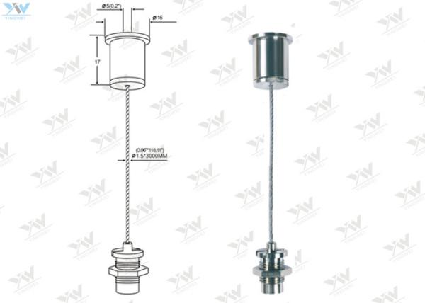 LED Panel Light Hanging Kit Adjustable Galvanized Stainless Steel Cable