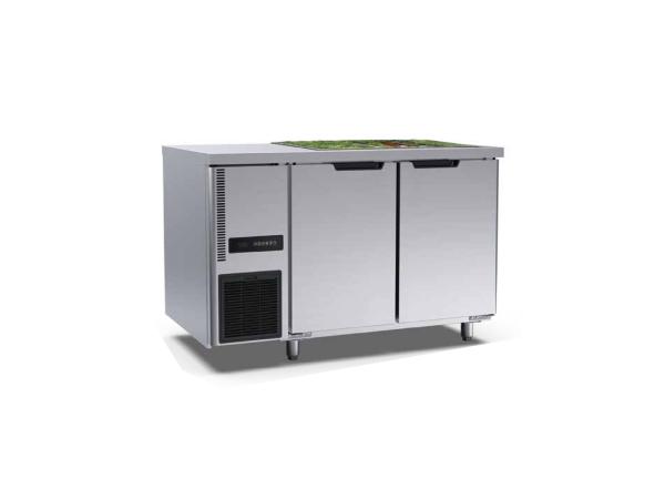Congelador ereto comercial 1800×700×800mm de 3 portas de aço inoxidável para o hotel da padaria