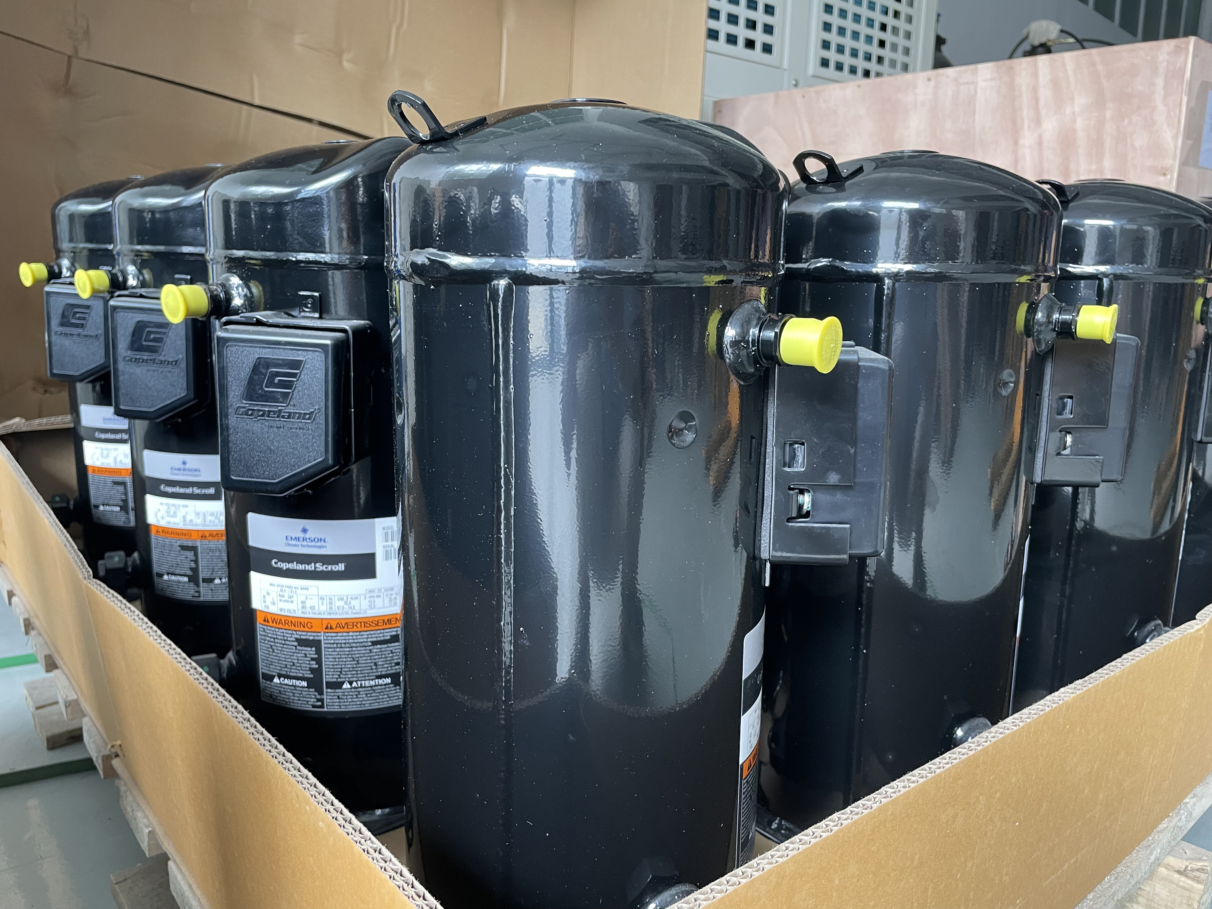 Компрессор блока AC компрессора ZB19KQE-PFJ-558 рефрижерации переченя 2.5HP Copeland герметичный