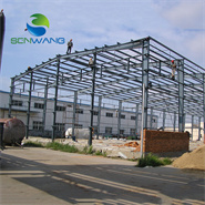 Q235 Steel Structure Warehouse Frame with 50+ Year Lifespan