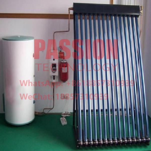 Flat Roof High Pressure Solar Water Heater 300L Flat Plate Solar Heating Collector