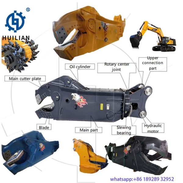 Powerful Hydraulic Eagle Shear Concrete Shear Metal Scrap Shear Cutter Emolition Shear Car Cart For 320 PC200 Zx200