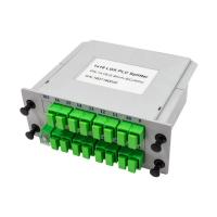 El divisor LGX 1 del PLC del casete 1x16 entró 16 salidas con el adaptador del SC APC