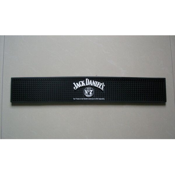 soft pcv bar mats /coasters with logo debossed/printed/embossed