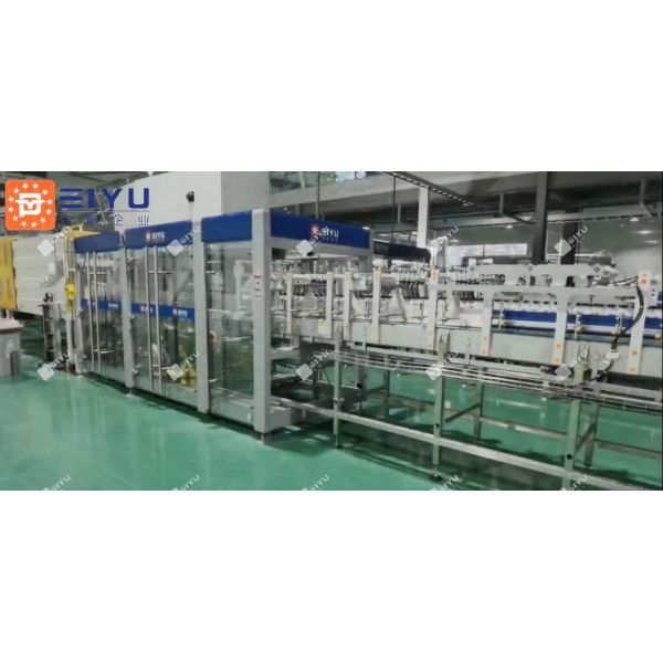 Automatic PE Shrink Film Wrapping Machine with 380V/50Hz Power and 35kW Main Machine Power for Efficient Packaging