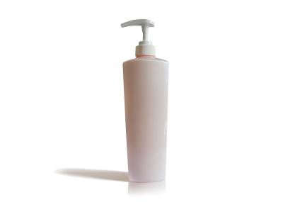 Body Cleanser Gel Square Cosmetic Bottles / Plastic Beauty Bottles With Pump 32/410