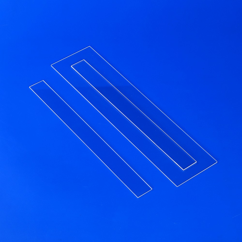 High Pressure Circular Quartz Glass Plate Double Polished 0.1-10mm Thickness for Semiconductor